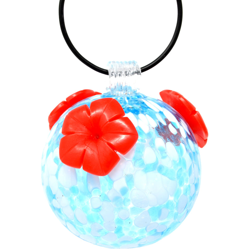 Songbird Essentials Gift Essentials Hummingbird 8 oz Glass Hummingbird Feeder Nectar Bird Feeder 3 p