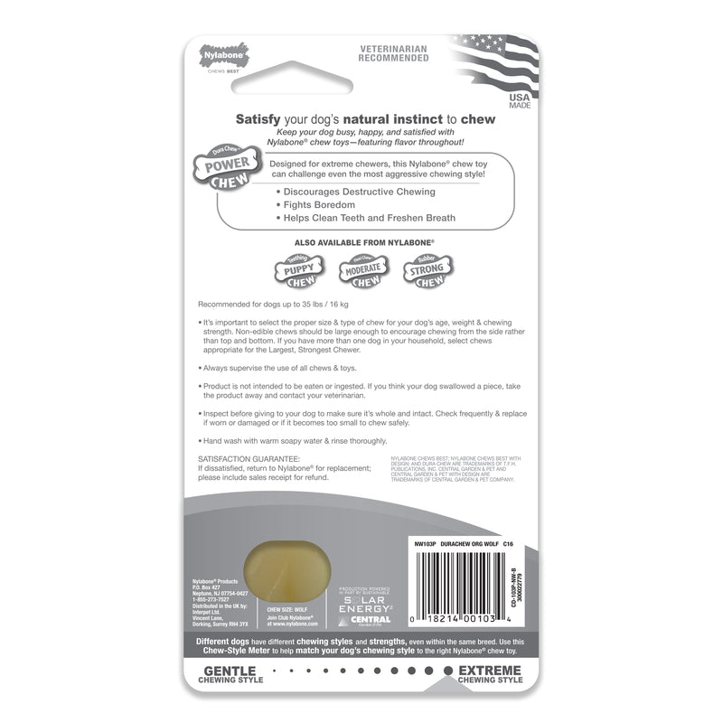 Nylabone Dura Chew Original Bone For Dogs