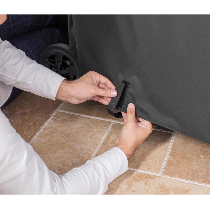 Weber Kamado S6 and Grill Center Black Grill Cover