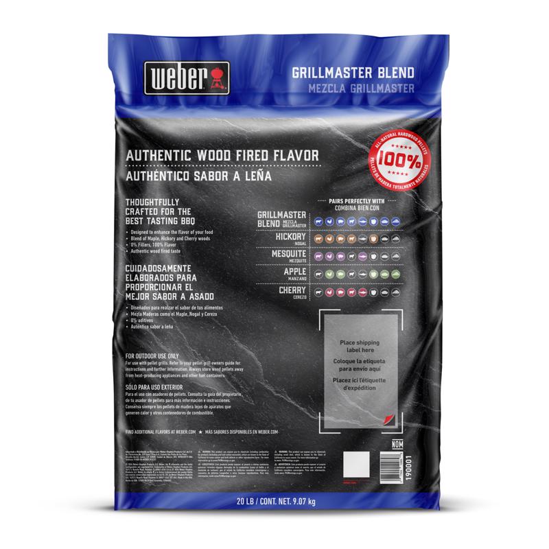 Weber Hardwood Pellets All Natural Blend 20 lb