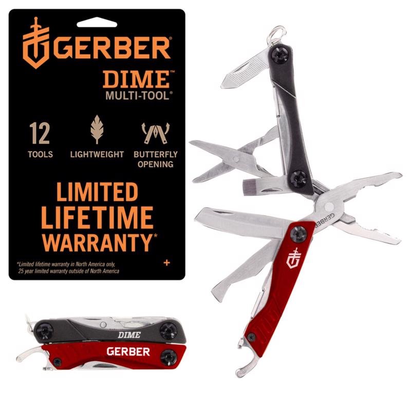 Gerber Dime Red Butterfly Multi Tool