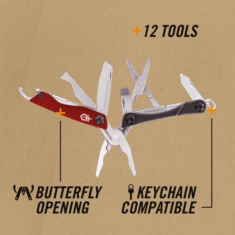 Gerber Dime Red Butterfly Multi Tool