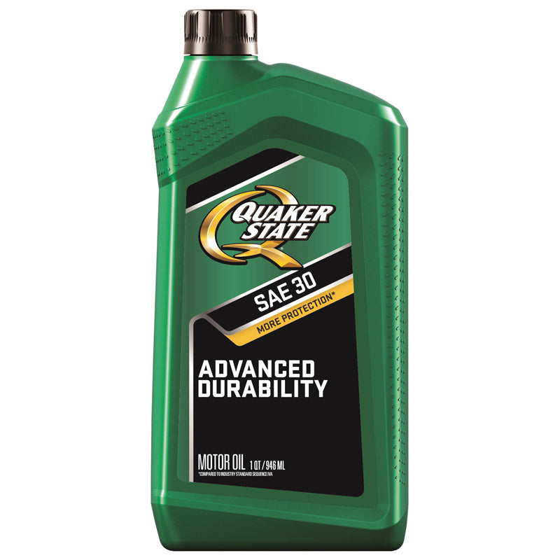 Quaker State Peak Performance SAE 30 4-Cycle Heavy Duty Motor Oil 1 qt