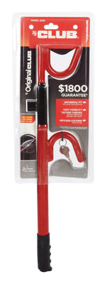 The Club Red Steering Wheel Lock For Fit Most Vehicles
