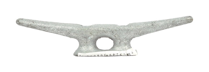 Seachoice Galvanized Iron 6 in. L Open Base Dock Cleat