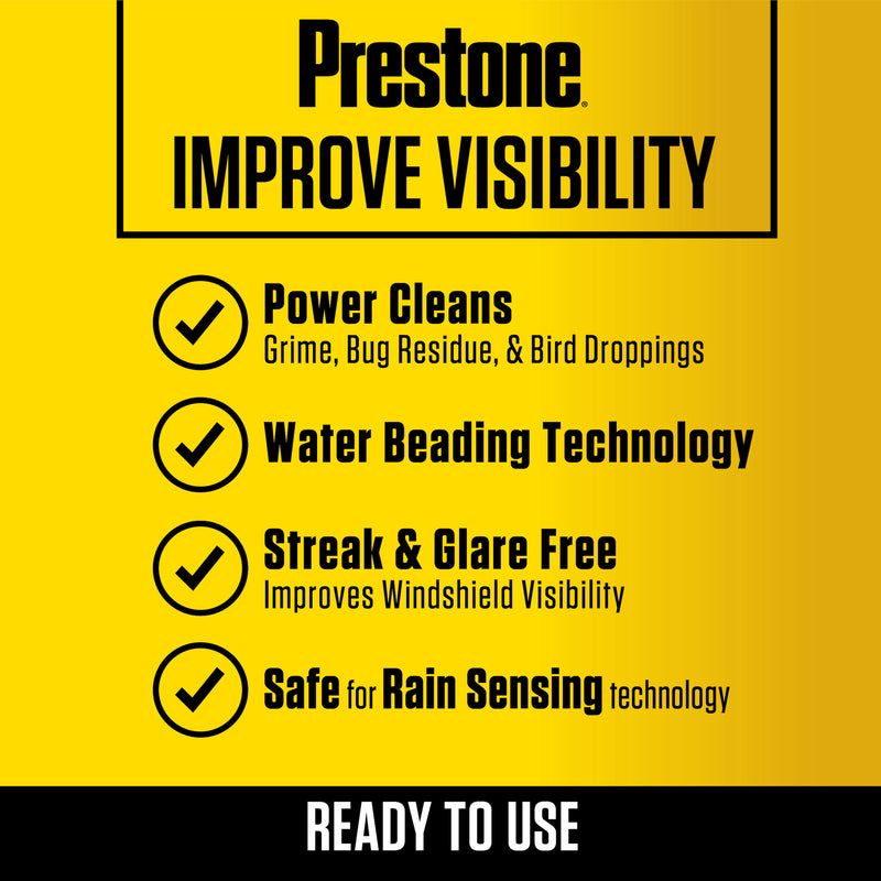 Prestone Bug Wash 32 deg Windshield Washer Fluid 1 gal