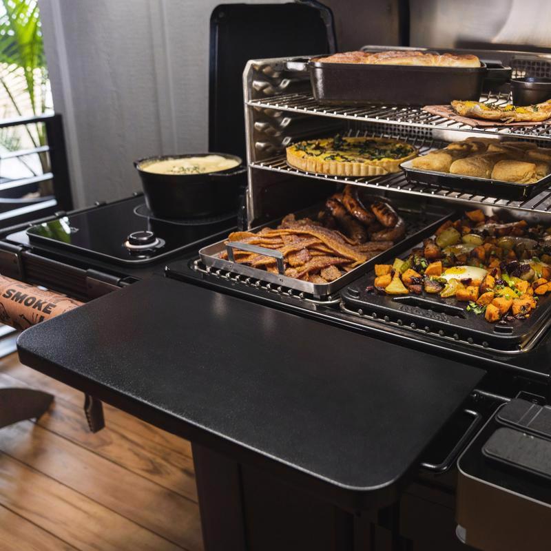 Traeger Pop-And-Lock Front Folding Shelf Steel 7.8 in. H X 10.6 in. W X 21.63 in. L