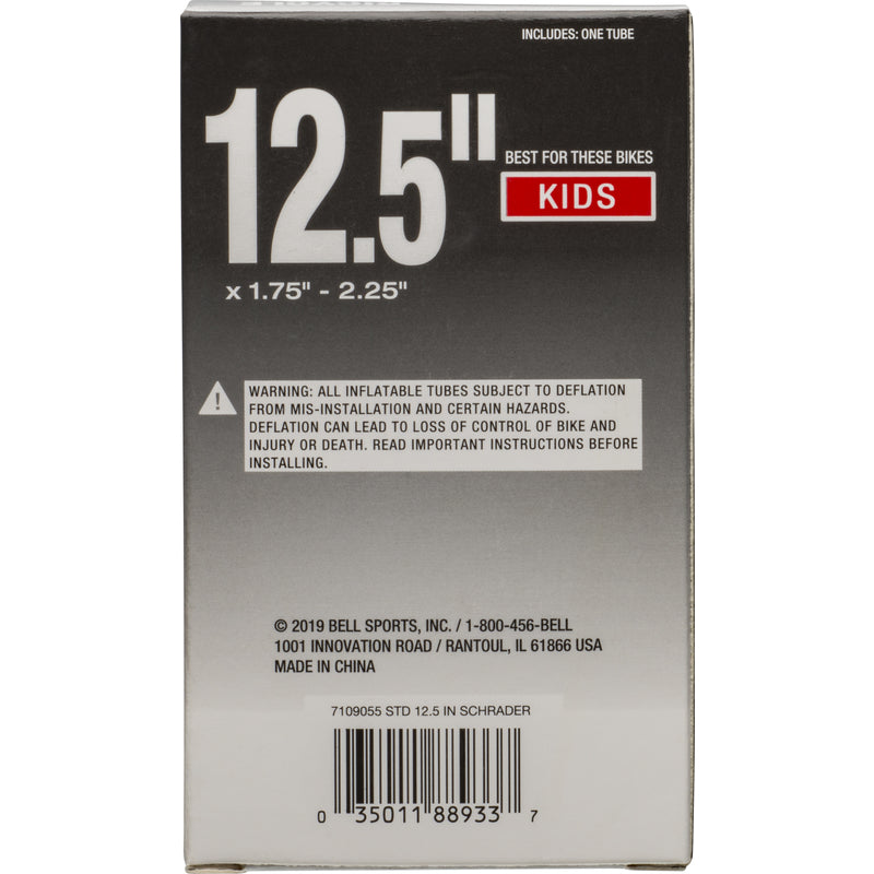 Bell Sports 12.5 in. Rubber Bicycle Inner Tube