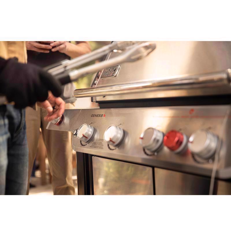 Weber Genesis S-435 4 Burner Natural Gas Grill Stainless Steel