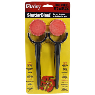 Daisy ShatterBlast Target Holders with Clay Targets