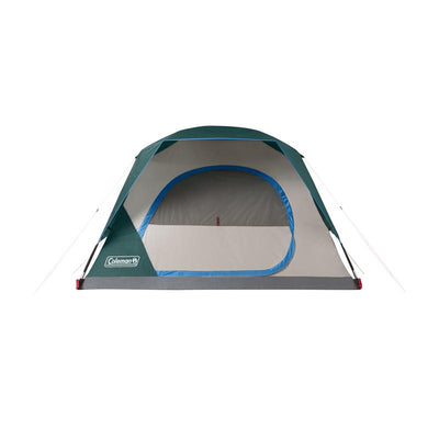 Coleman Skydome Green Tent 56 in. H X 84 in. W X 96 in. L