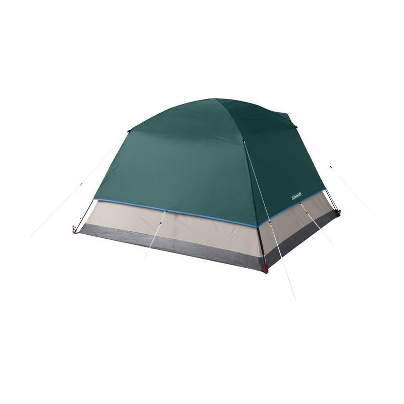Coleman Skydome Green Tent 56 in. H X 84 in. W X 96 in. L