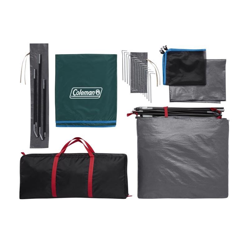 Coleman Skydome Green Tent 56 in. H X 84 in. W X 96 in. L