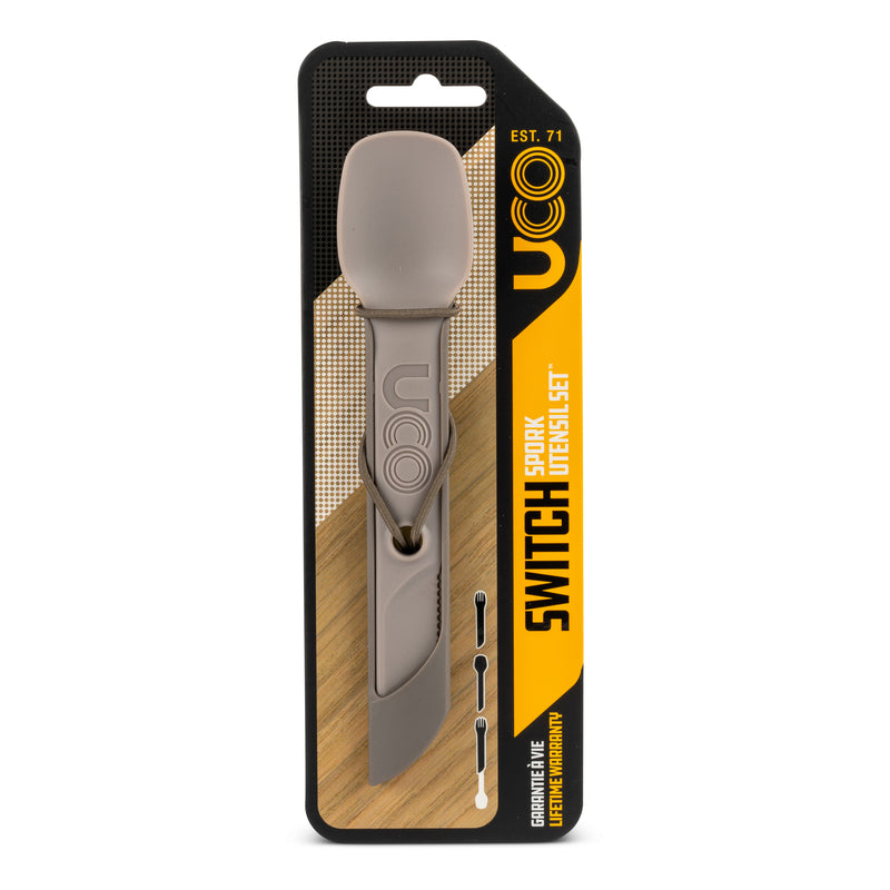 UCO Switch Camping Flatware 7 in. L