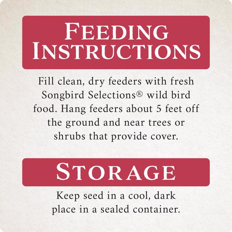 Songbird Selections Songbird Crunch Wild Bird Food 10 lb