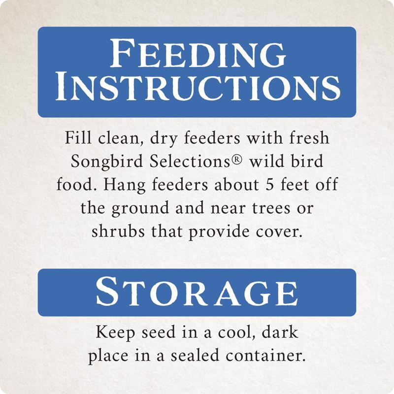 Songbird Selections Premium Protein with Mealworms Wild Bird Food 5 lb