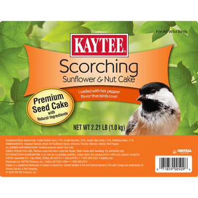 Kaytee Scorching Seed and Nut Cake 2.2 lb