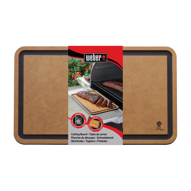 Weber 10.7 in. L X 17.6 in. W X 0.3 in. Paper Fiber Cutting Board