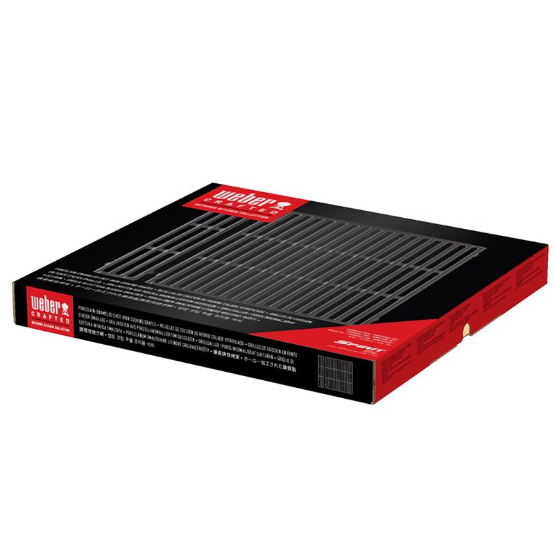 Weber Replacement Crafted PECI Spirit 200 Series Grill Grate 17.5 in. L X 20.3 in. W