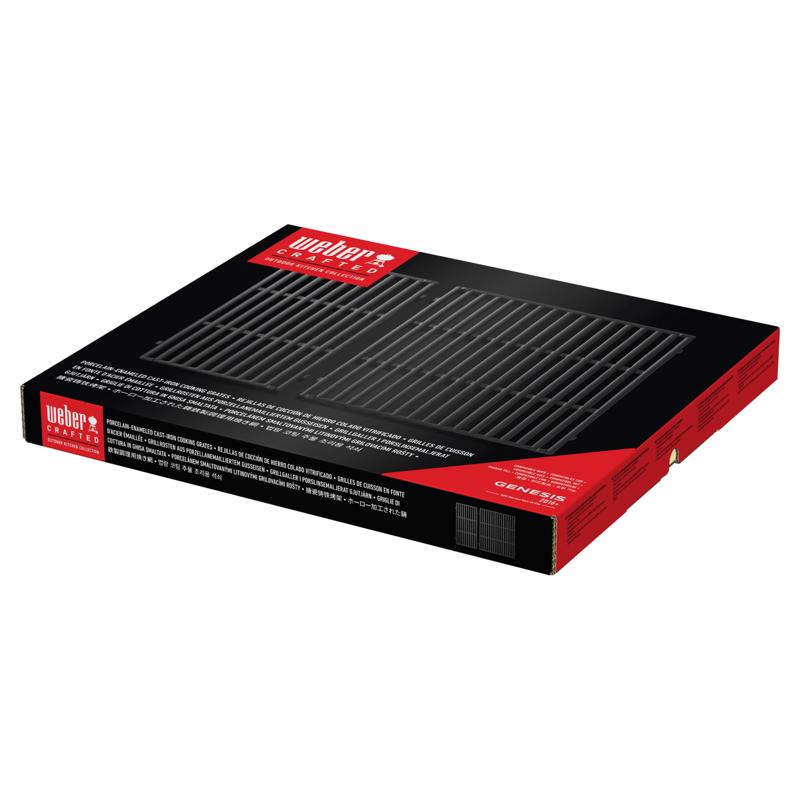 Weber Replacement Crafted PECI Genesis 300 Series Grill Grate 18.9 in. L X 26.8 in. W