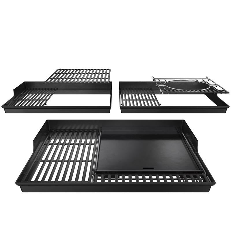Weber Crafted Rust-Resistant Griddle Insert Carbon Steel Grill Top Griddle 16.3 in. L X 16 in. W 1 p