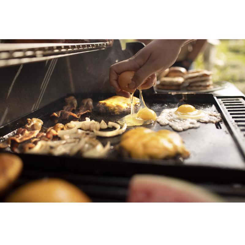 Weber Crafted Rust-Resistant Griddle Insert Carbon Steel Grill Top Griddle 16.3 in. L X 16 in. W 1 p
