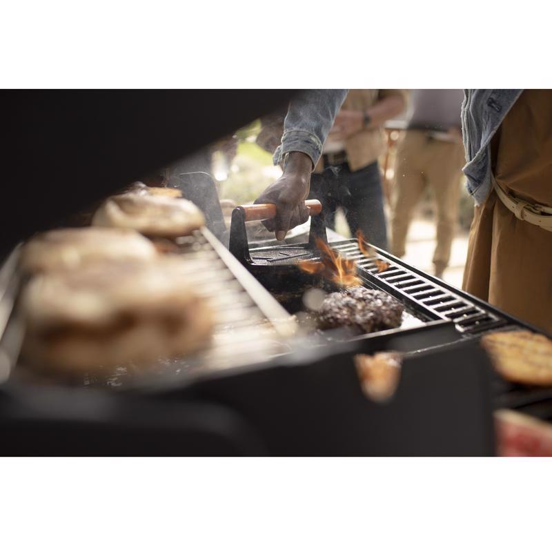 Weber Crafted Rust-Resistant Griddle Insert Carbon Steel Grill Top Griddle 16.3 in. L X 16 in. W 1 p