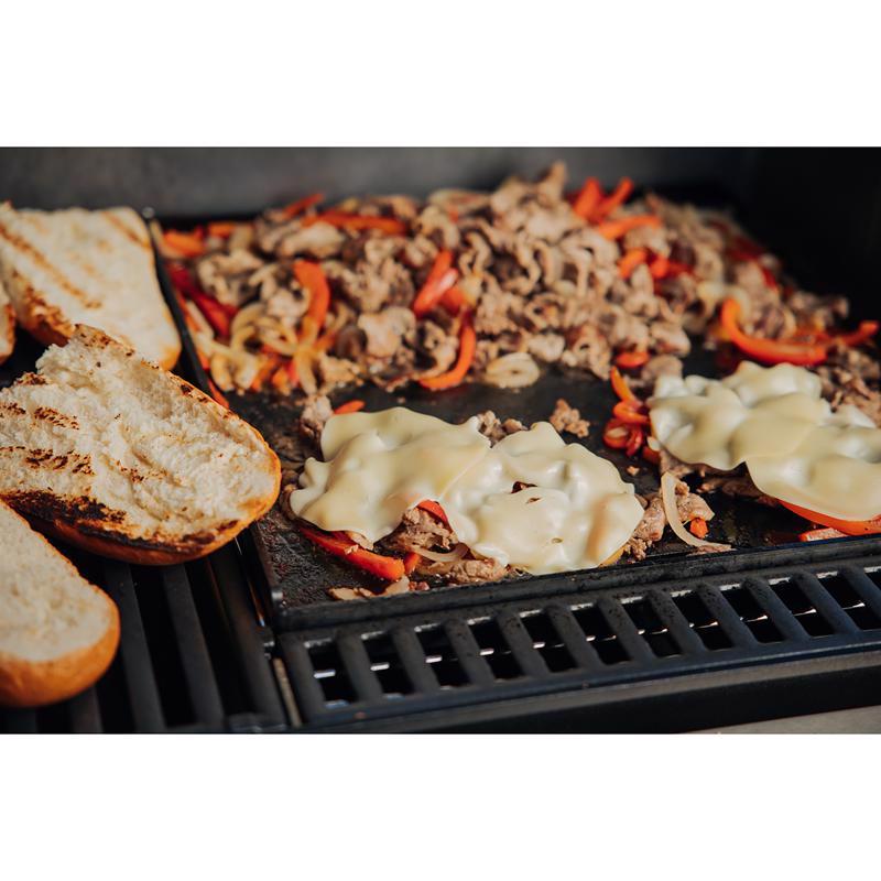 Weber Crafted Rust-Resistant Griddle Insert Carbon Steel Grill Top Griddle 16.3 in. L X 16 in. W 1 p