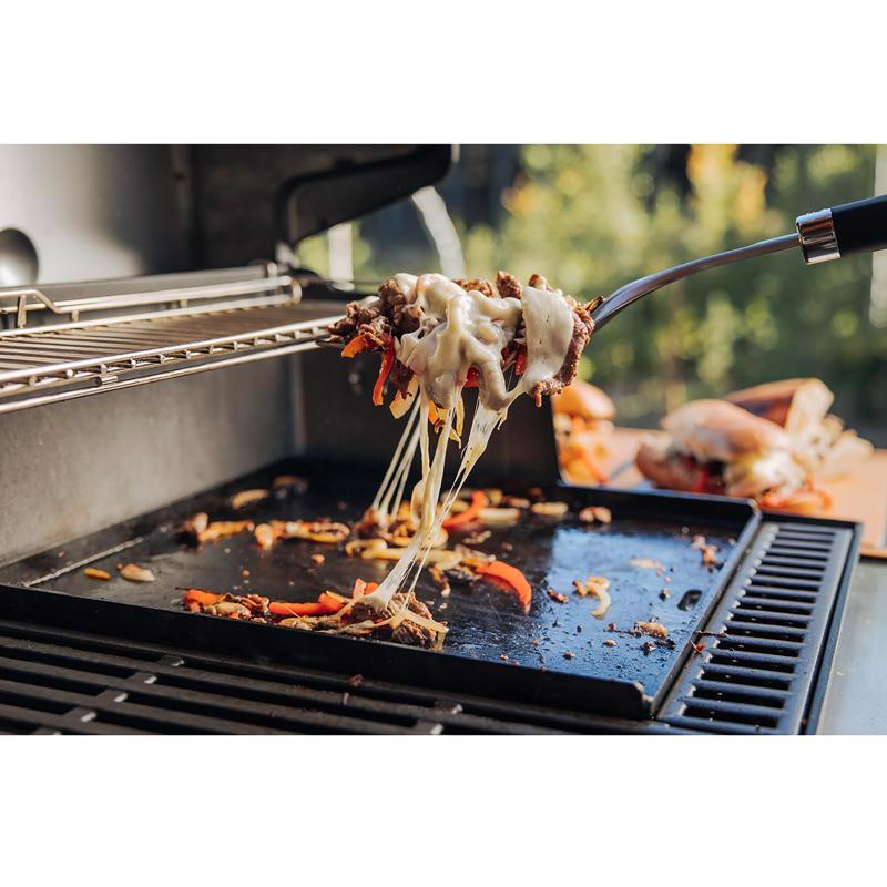 Weber Crafted Rust-Resistant Griddle Insert Carbon Steel Grill Top Griddle 16.3 in. L X 16 in. W 1 p
