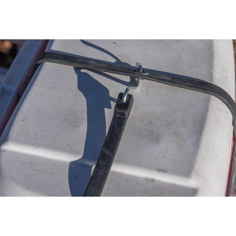 Keeper Black Tarp Strap 24 in. L X 0.315 in.