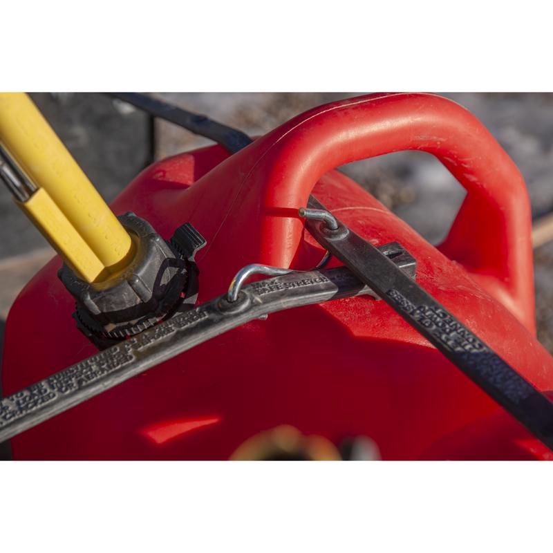 Keeper Black Tarp Strap 24 in. L X 0.315 in.