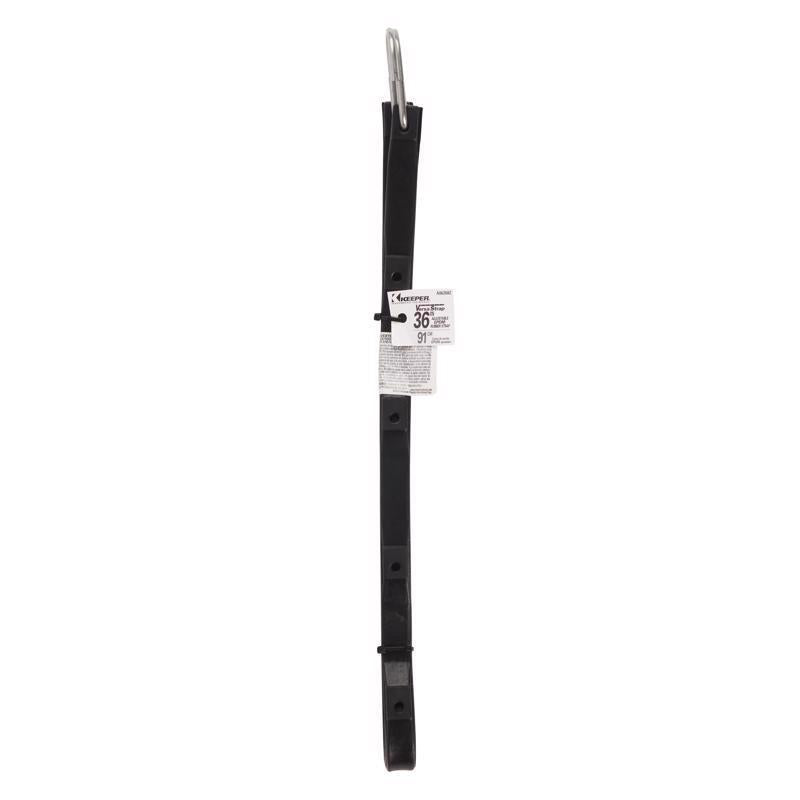 Keeper Black Versa Strap 36 in. L X 8 in.