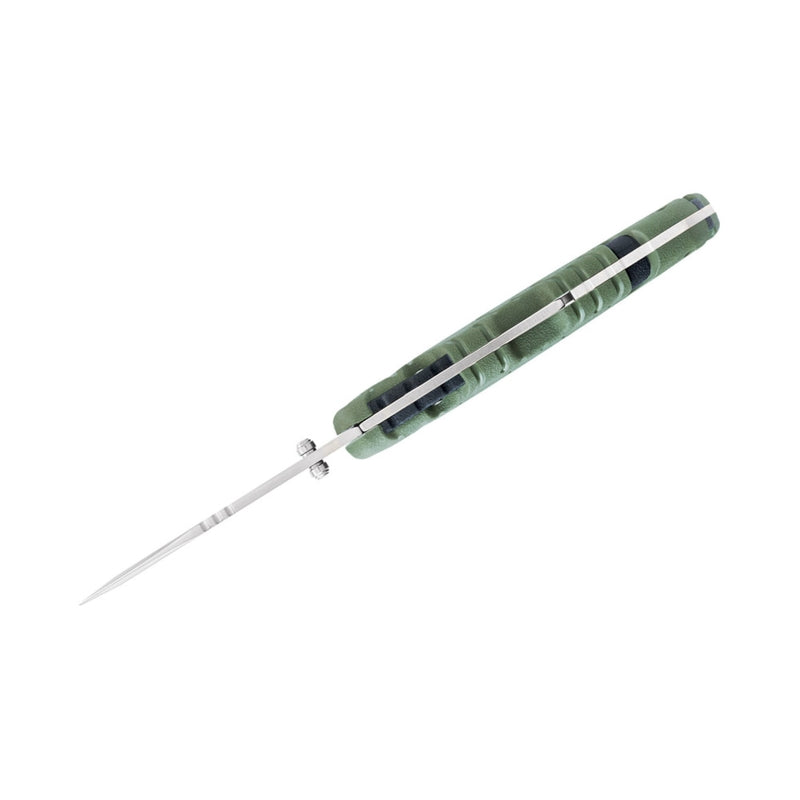 Buck Knives Folding Pursuit Black/Green 420 HC Steel > 6 in. Folding Knife