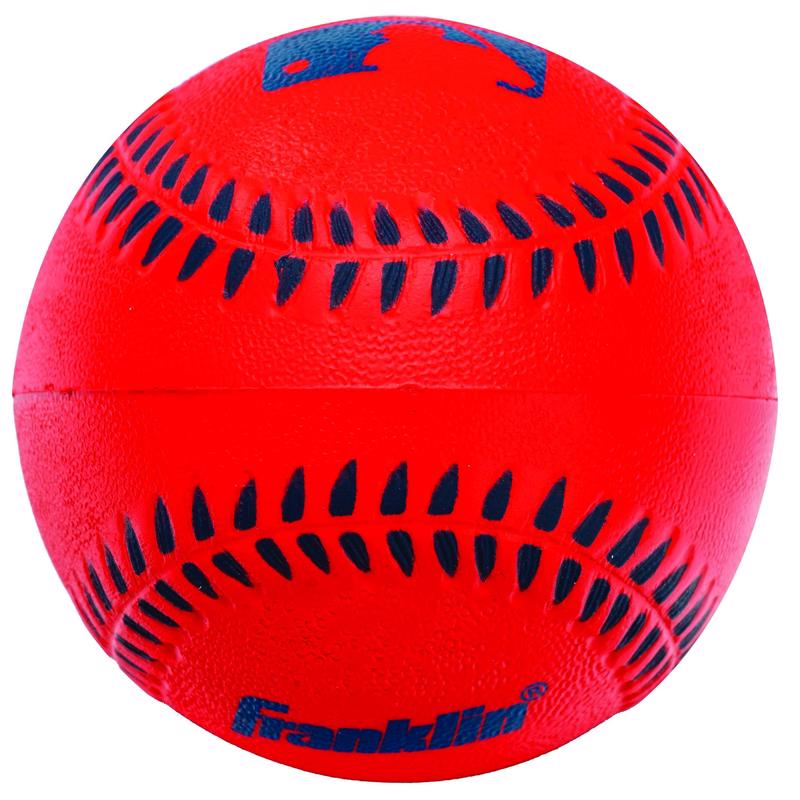 Franklin MLB RTP Multicolored PVC Right-handed T-Ball Fielding Glove 9.5 in.
