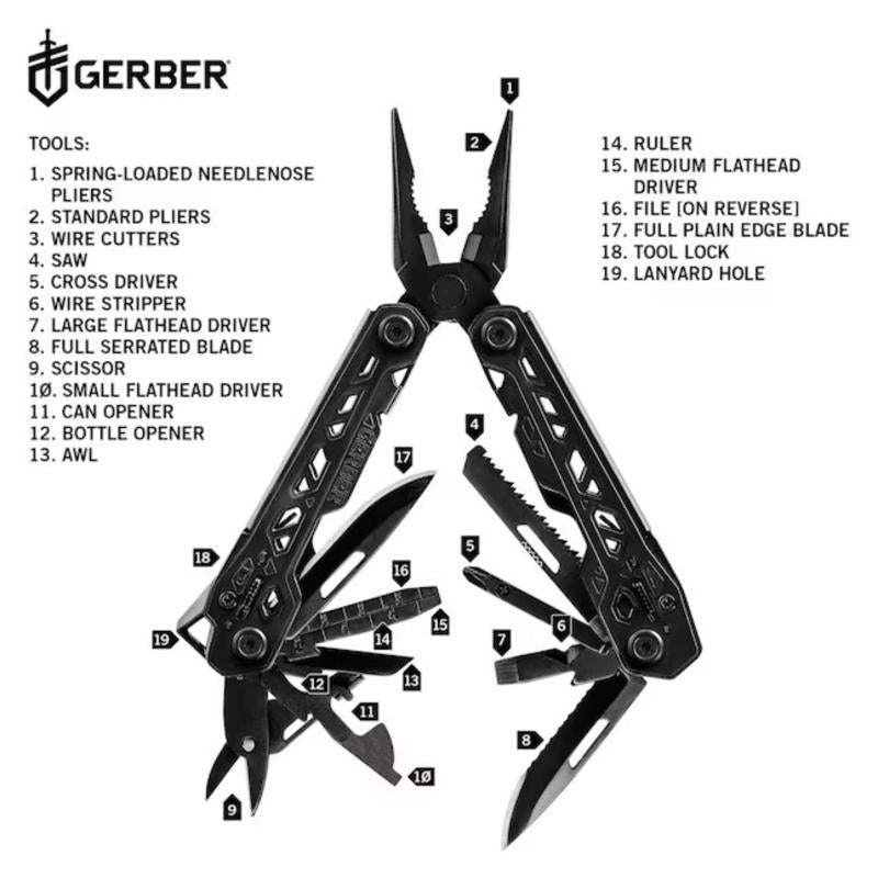 Gerber Black Truss Multi Tool