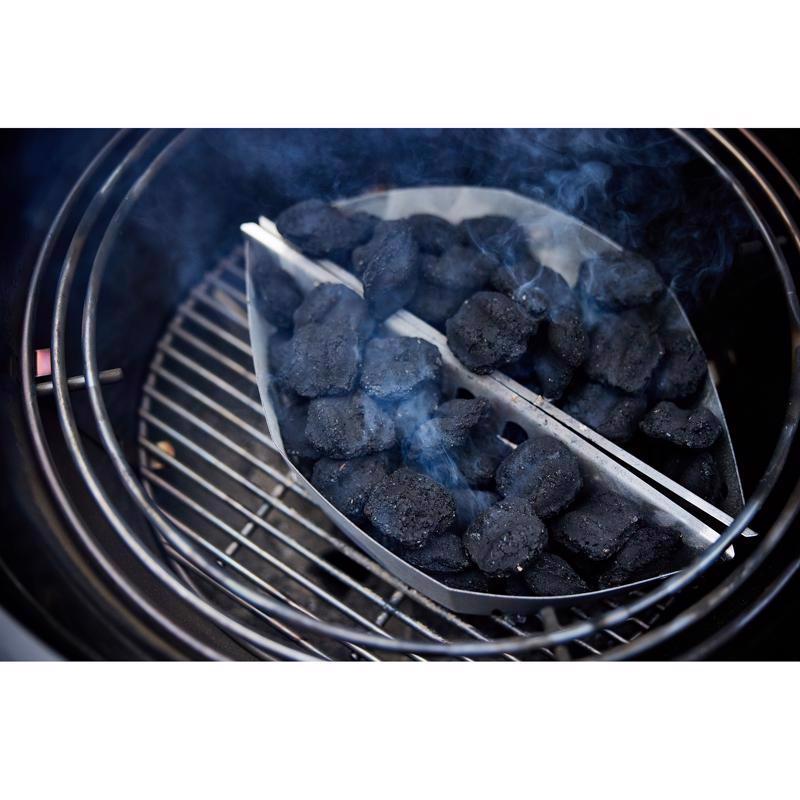 Weber 24 in. Summit E6 Charcoal Kamado Grill and Smoker Black