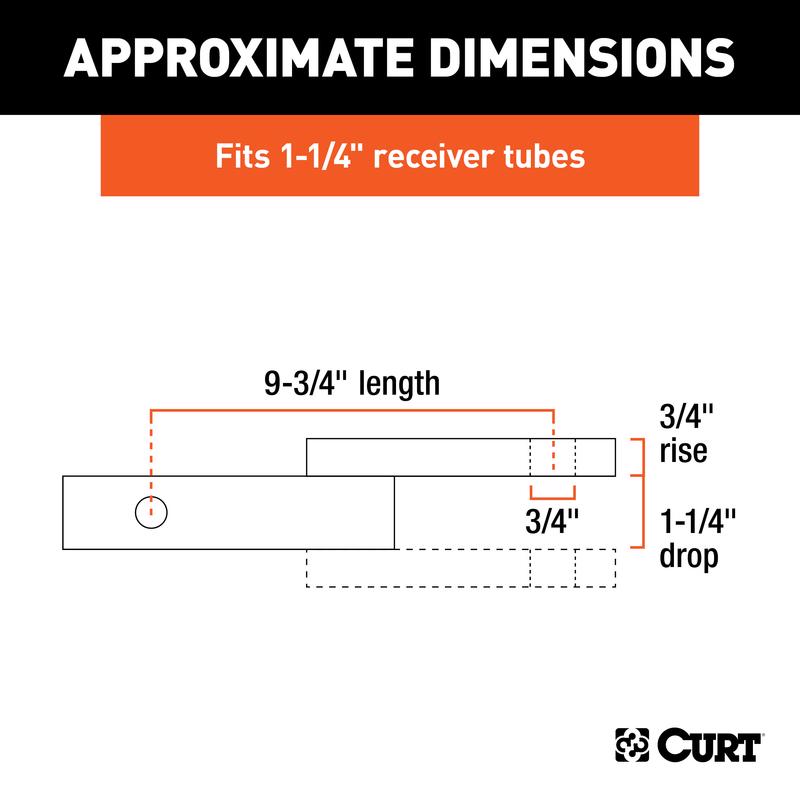 CURT 3500 lb. cap. Ball Mount