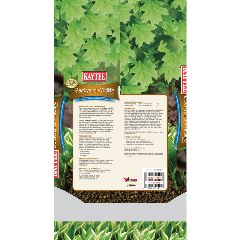 Kaytee Backyard Wildlife Squirrel and Critter Food 5 lb