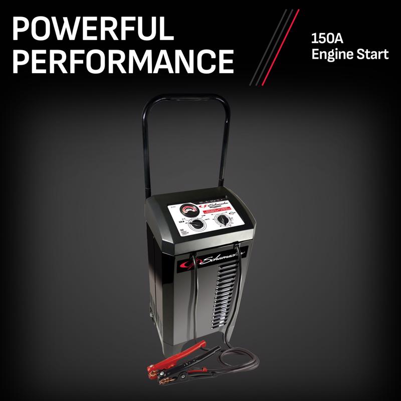 Schumacher Manual 12 V 150 amps Battery Charger/Engine Starter