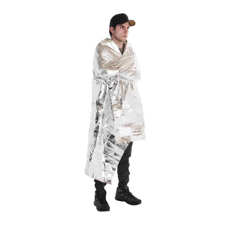 Coghlan's Silver Survival Blanket 6.000 in. H X 52-1/2 in. W X 82-1/2 in. L