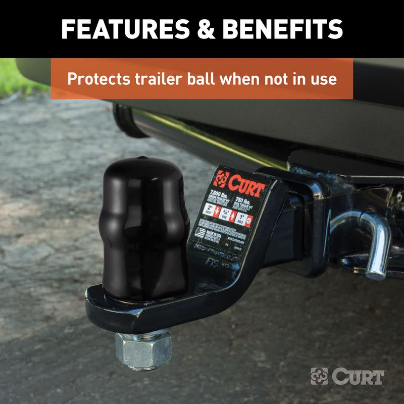 CURT 2 in. Hitch Ball Cover