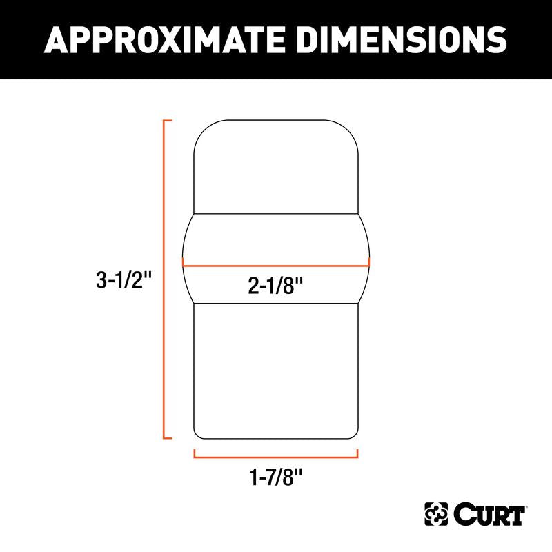 CURT 2 in. Hitch Ball Cover