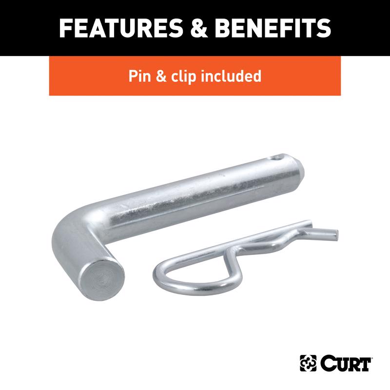 CURT 7500 lb. cap. 2 in. Ball Mount Kit