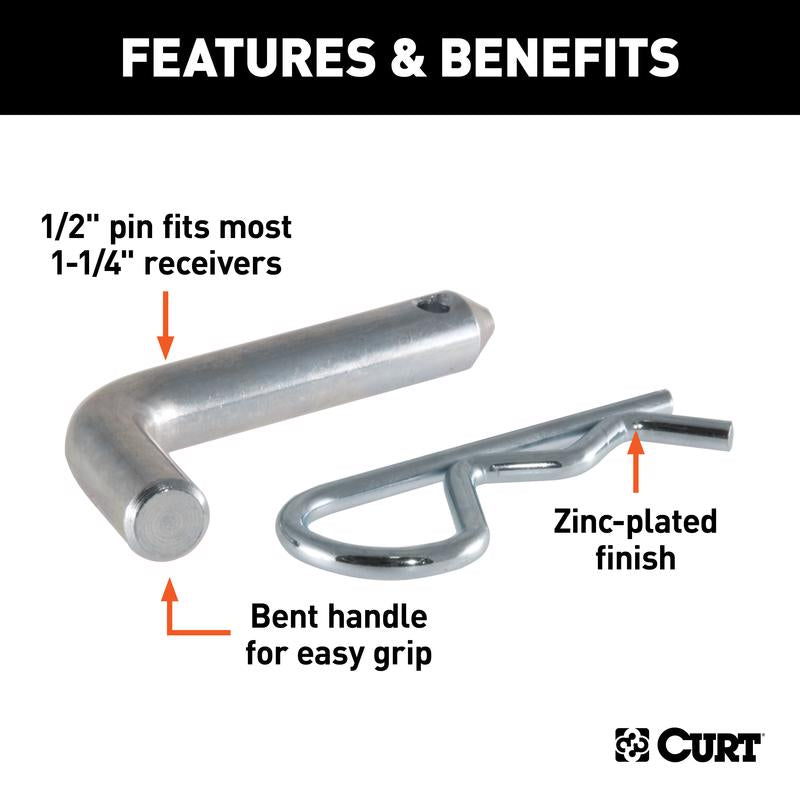 CURT Hitch Pin and Clip