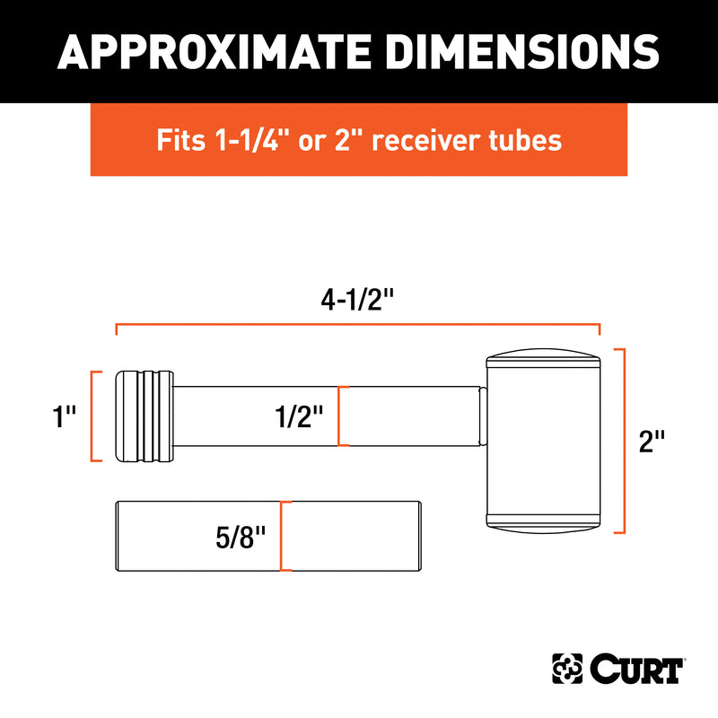 CURT Locking Hitch Pin
