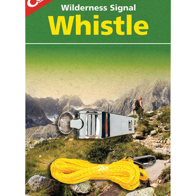 Coghlan's Wilderness Signal Silver Whistle 6.750 in. H X 4.000 in. W X 0.875 in. L