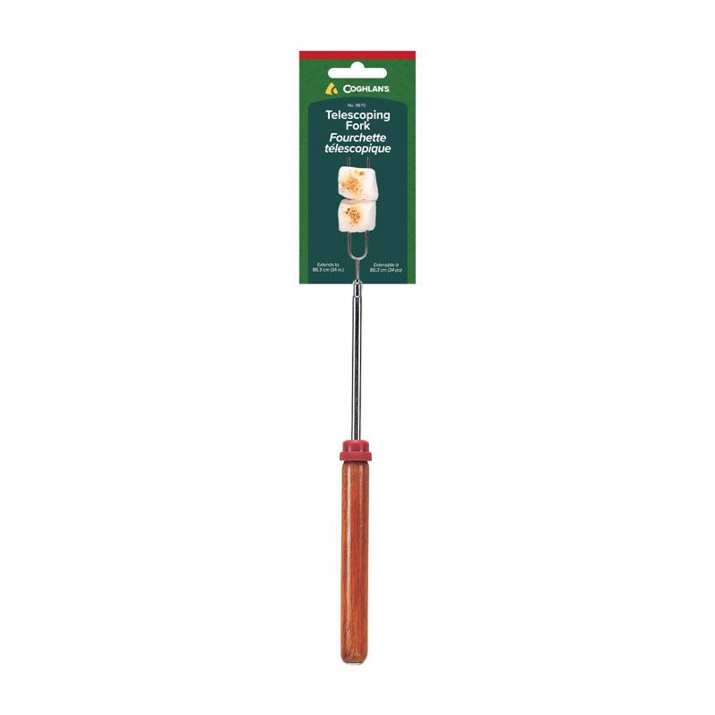 Coghlan's Silver Telescoping Fork 1/2 in. W X 34 in. L