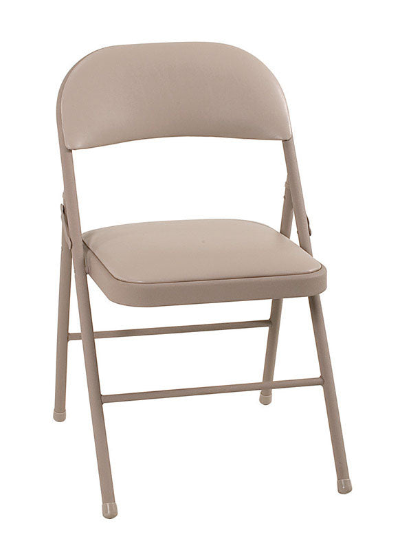 Cosco Antique Sand Vinyl Folding Chair