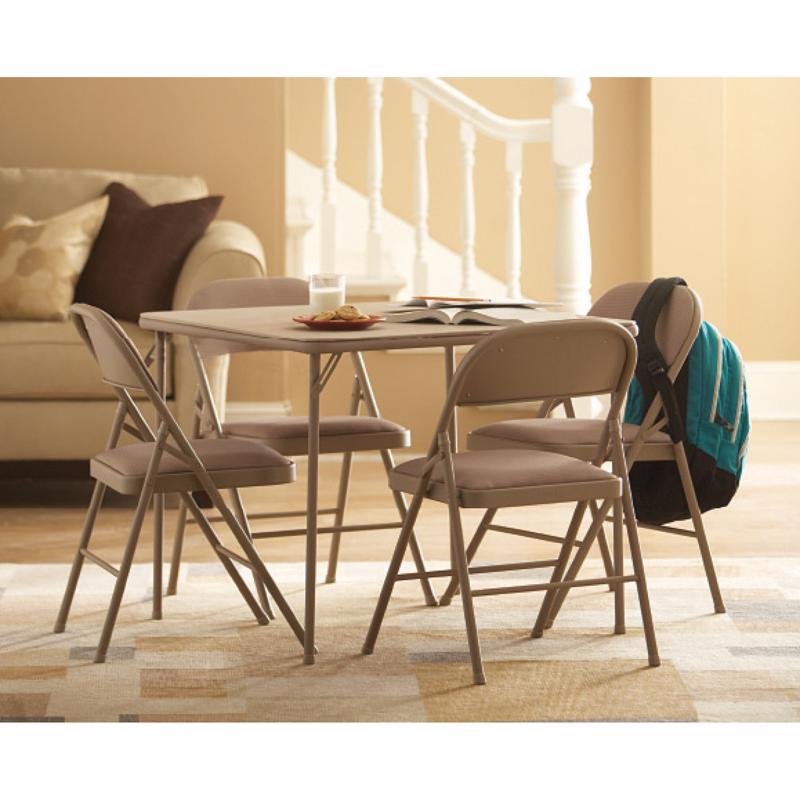 Cosco 34 in. W X 34 in. L Square Folding Table