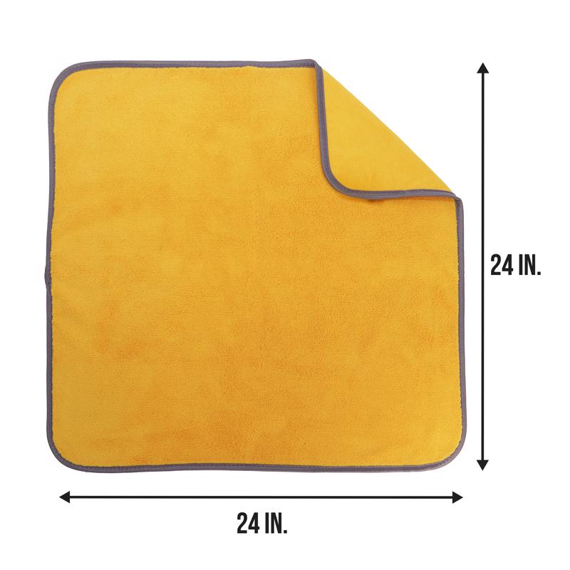 Viking 24 in. L X 24 in. W Microfiber Car Drying Towel